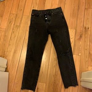 Levi’s 27 Black jeans